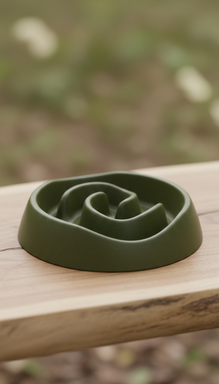 Slow-Feed Pet Bowl