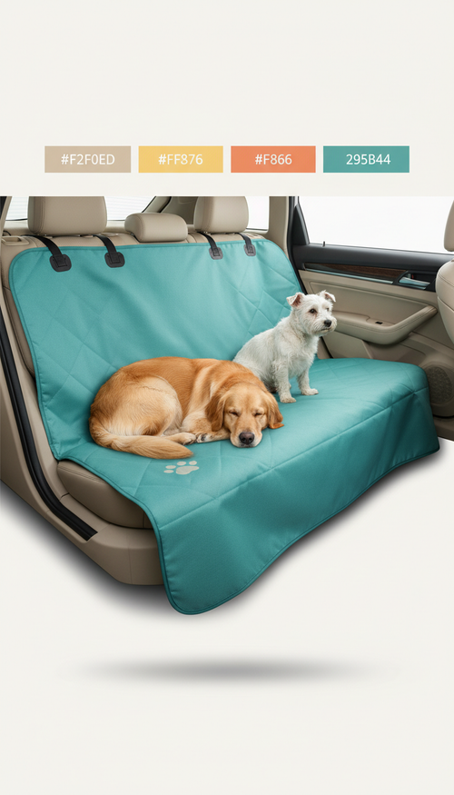 Car Kennel Waterproof Fresh Turquoise