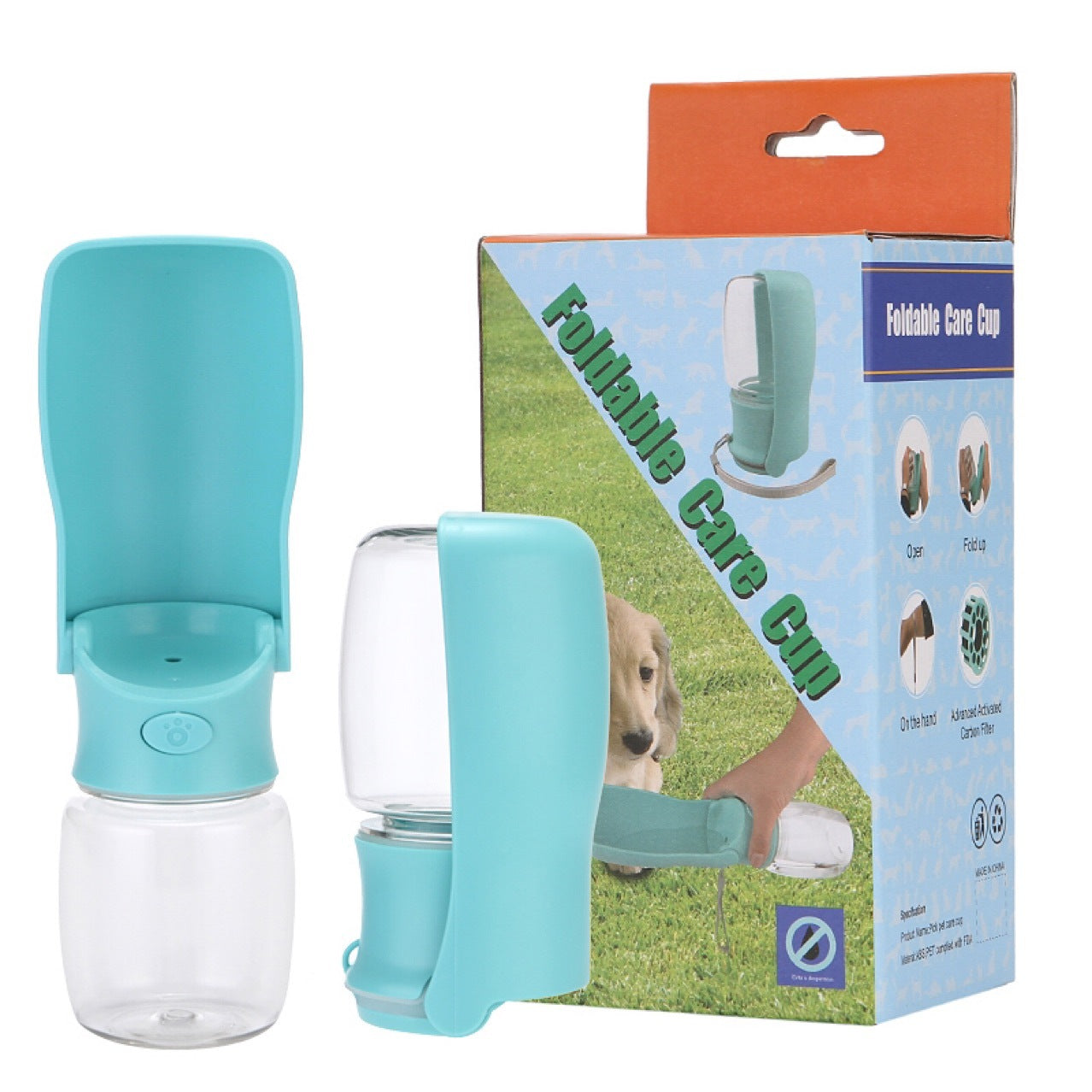 Kinavora TrailSip foldable pet water bottle - product image 9