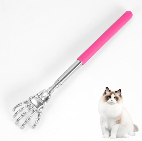 Kinavora PounceReach retractable cat teaser and grooming wand - product image 1