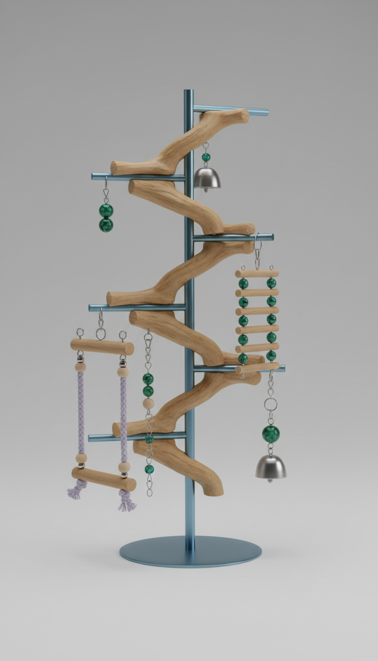 Exotic Bird Perch