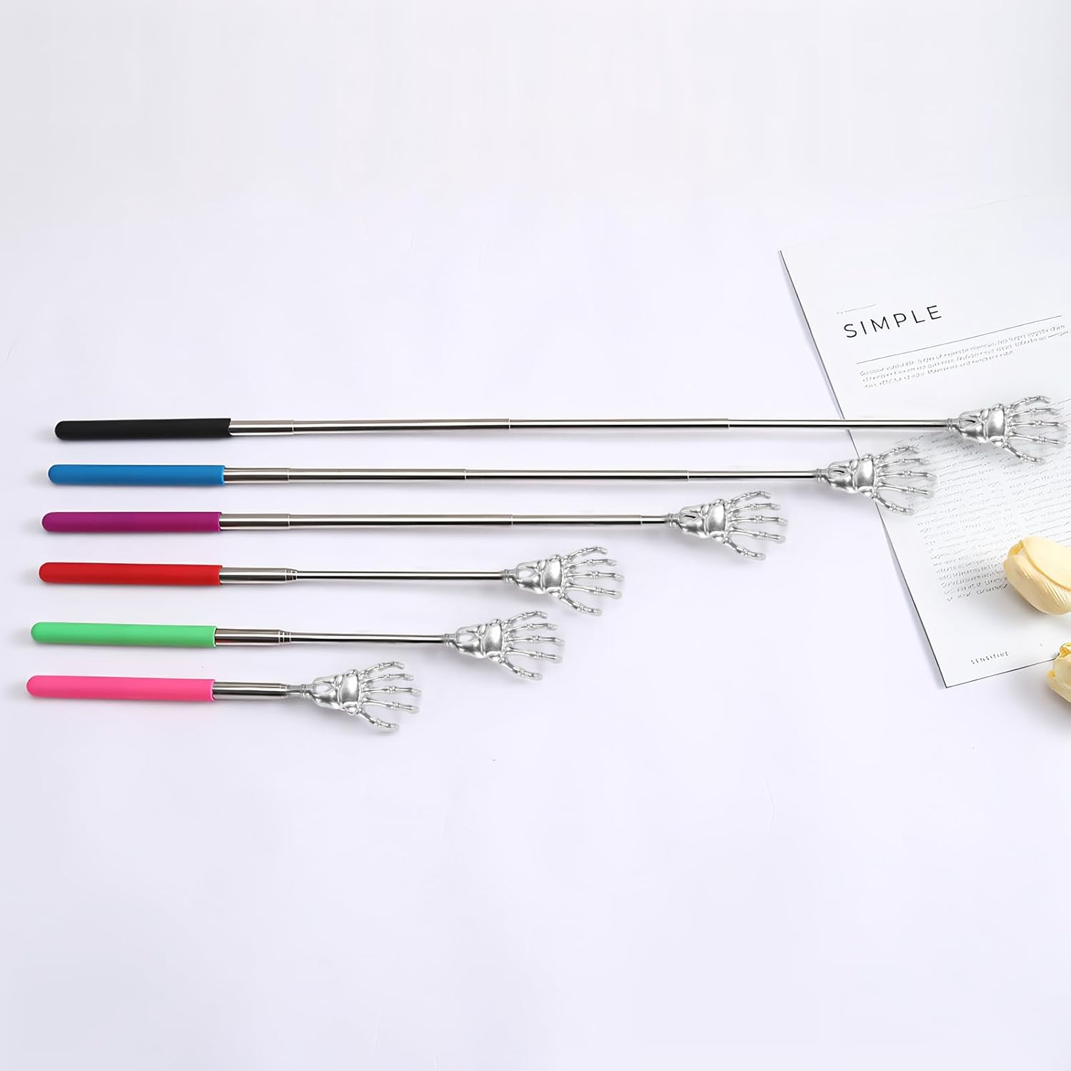 Kinavora PounceReach retractable cat teaser and grooming wand - product image 6