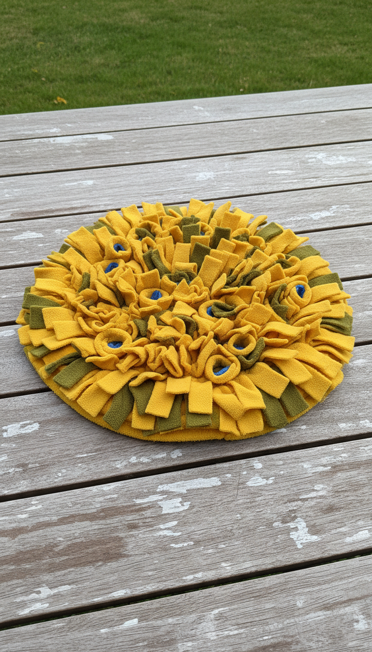 Golden Yellow Snuffle Mat